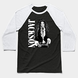 Janet Jackson Vintage 1980s Baseball T-Shirt